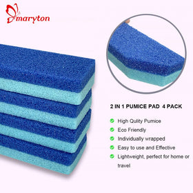 4 PCS Foot Pumice Stone for Feet Hard Skin Callus Remover and Scrubber