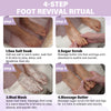[Pedi in a Box] Deluxe 4 Step Relax & Detoxify Pedicure Spa Foot Peeling Skin Care Sets