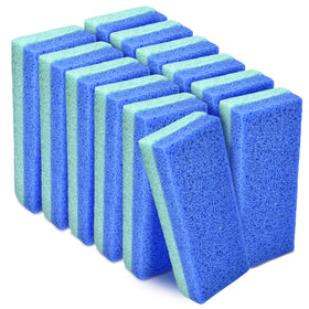 FOOTNICE 12-Pack Family Foot Care Kit, Professional Reusable Callus Remover Pumice Stones for Cracked Heels & Dead Skin, Hygienic Double Sided Pedicure Tool (USA Ships Today）