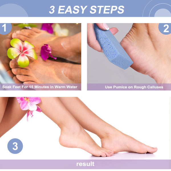 [OEM/ODM] Lightweight New Glass Pumice Stones for Hard Thick Foot Scabs & Cracked Heels