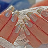 Maryton Short Coffin handmade gel nails(10PCS)Beauty Salon design nails, men & women's nail art and manicure,press on nail,nail care,3D Hand-Painted Gel UV Finish Nails,Hand-Painted Nails, Reusable False Nails,Short Length,Coffin Shape Nails