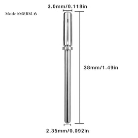 [OEM/ODM] Mini Carbide Stainless Steel Sanding Band Mandrel for Nail Drill Machine