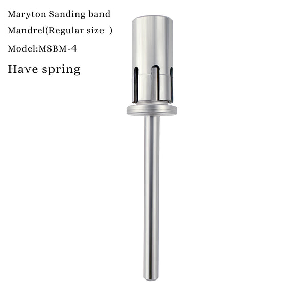 [OEM/ODM] Mini Carbide Stainless Steel Sanding Band Mandrel for Nail Drill Machine