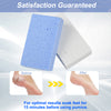 (4 PCS) Siliglass Pumice Scrubbing Stone for Body & Feet Hard / Death Skin, Cracked Heels