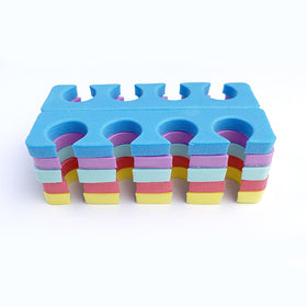 [OEM/ODM] Nail Beauty Disposable Soft Foam EVA Fingers & Toes Separator for Manicure and Pedicure