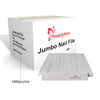 (1,000 PCS/Case) Reusable Double Sides Zebra Professional Jumbo Nail File Manicure Nail Tool