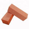 (500 PCS/Case) Wholesale Orange 3 Way 80/80/100 Nail Buffer Block Material For Salon