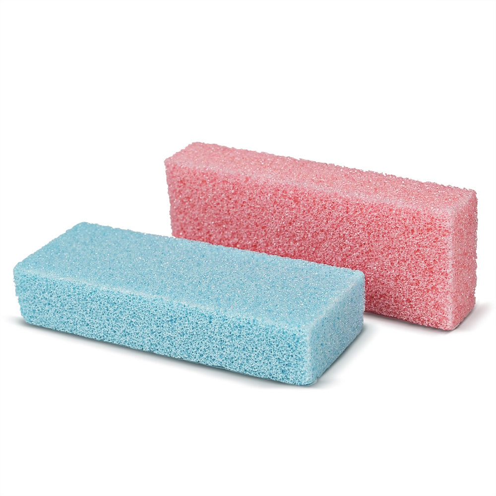 Foot Pumice Foot, Square Pink Hard Dead Skin Remover Scrubber