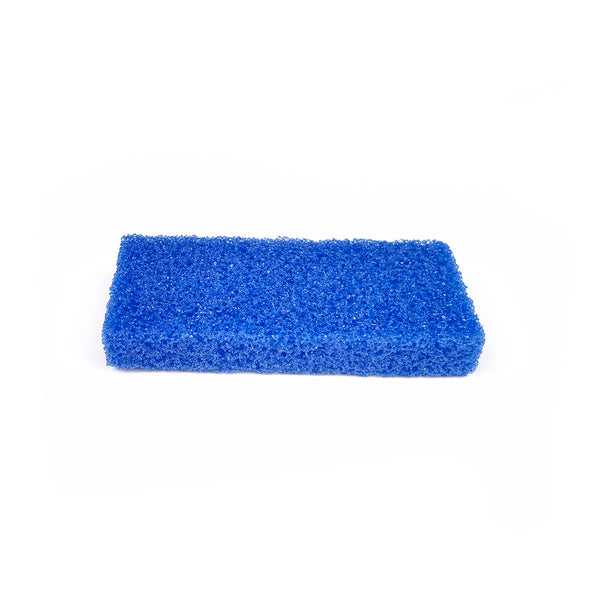 (3,200 PCS/Case) Salon Disposable Mini Blue Pedicure Pumice Pad for Removing Dead Skin and Calluses of Feet